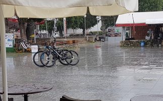 Von der Traufe in den Regen